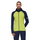 Mammut Fleecejacke Aconcagua ML (Midlayer) mit Kapuze limegrün/marineblau Herren